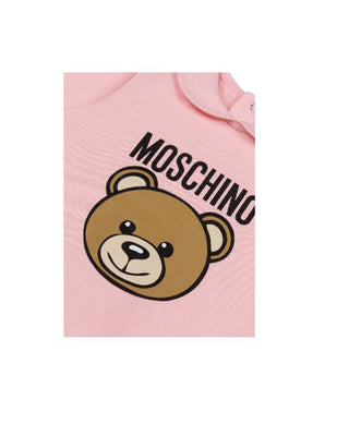 Moschino Teddy Bear Romper muy078 And Logo