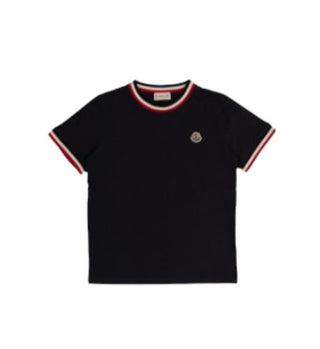 Moncler T-shirt girocollo con patch I29548C00023