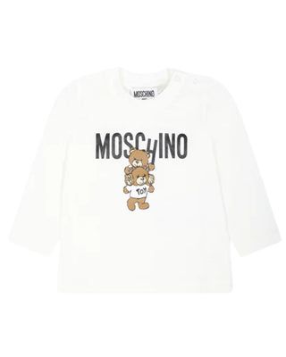 Moschino T-shirt A Maniche Lunghe MMO00R Con Stampa Teddy