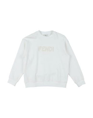 Fendi Crewneck Sweatshirt with Front Logo JFH141-5V0