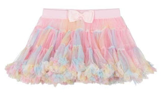 Angel's Face Skirt WITH BOW ON THE SIDE BINKY BABY with elastic