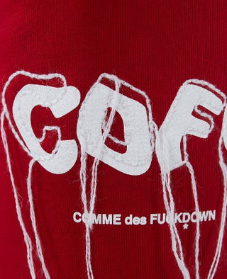 Comme des Fuckdown Pantaloni jogger con logo stampato CDFD1997