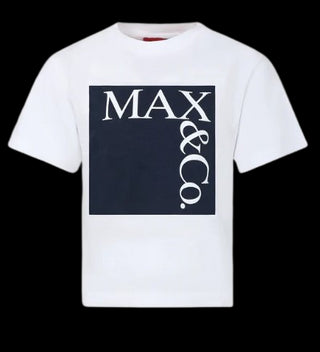 MAX&amp;Co. Crewneck half-sleeve T-shirt MX0005-MX014