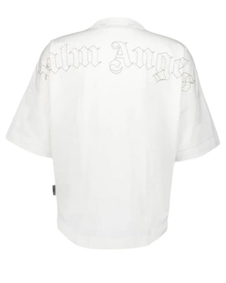 Palm Angels T-shirt Oversize PMAA002F24JER0010303 Con Logo