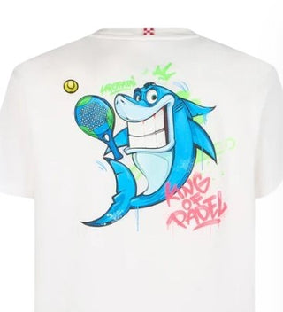 Mc2 Saint Barth T-shirt Cpt Shark Padel TSH0001 00596F