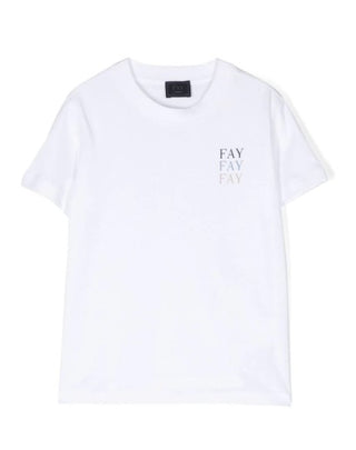 Fay-T-Shirt mit Rundhalsausschnitt FS8P31-Z1173