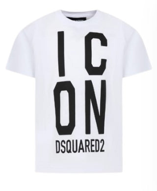 Dsquared2 T-Shirt mit Rundhalsausschnitt und aufgedrucktem Logo DQ2036-D00MV