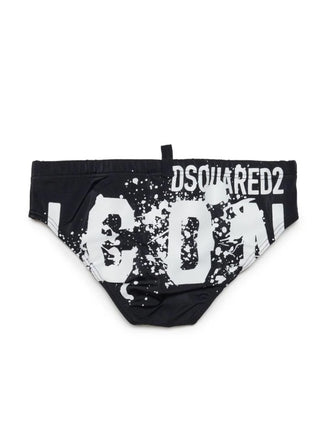 Dsquared2 Costume a slip con logo DQ2324-D000V