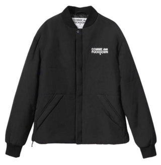 Comme des Fuckdown Quilted Jacket with Logo and Symbol CDFU1741