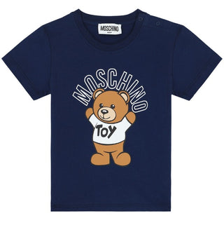 Moschino Crewneck T-shirt with symbol MUM032