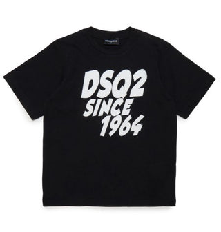 Dsquared2 T-Shirt mit aufgedrucktem Logo DQ1976-D00MV