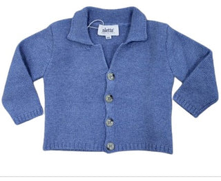 Aletta Cardigan Sweater WM000649 With Collar For Newborns