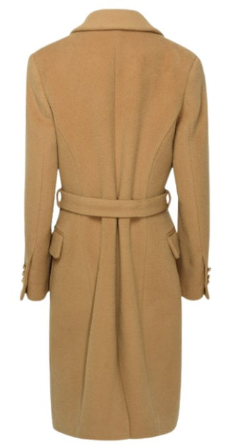 Balmain Double Breasted Coat BT2B10-E0124