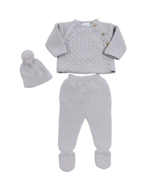 Baby Fashion Zweiteiliger Strampler mit Mütze 520.10