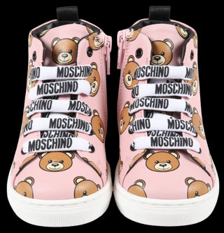 Moschino Sneakers ankle boot 68846 with laces and zip