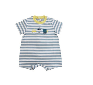 The Owl STRIPED Romper TO254M1081 CLIPS