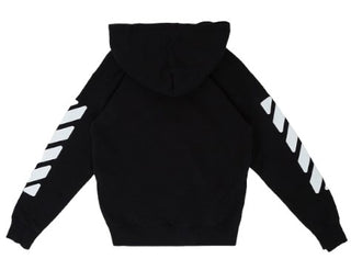 Off-White Felpa con zip e cappuccio OBBE001F21FLE001