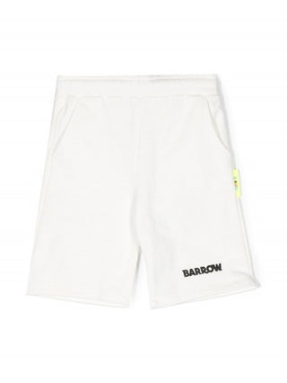 Barrow Bermuda In Felpa 032960 Con Logo Junior Unisex