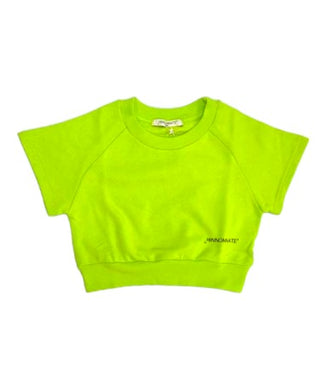 Hinnominate Cropped Short Sleeve Sweatshirt 3646F0083