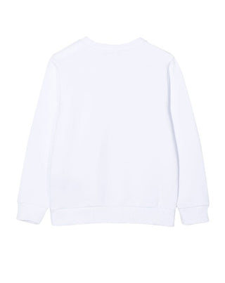 Balmain Crewneck Sweatshirt with Front Print 6M4760