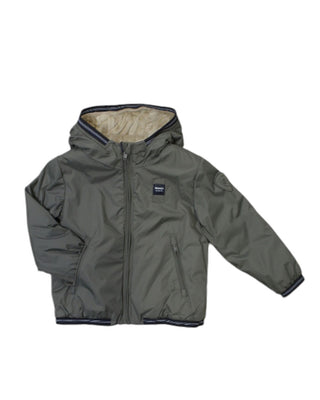 Blauer Edith Kapuzenjacke 24WBBXC02551 für Neugeborene