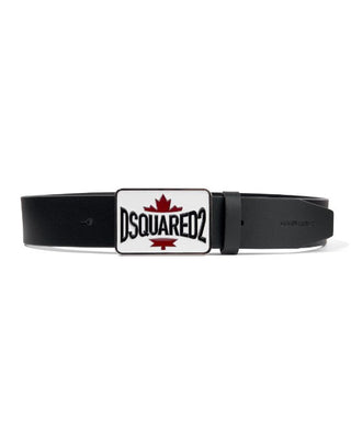 Dsquared2 Ledergürtel mit Logo-Schnalle DQ2356-D005Z