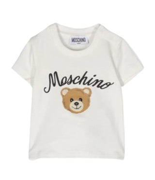 Moschino Crewneck T-shirt with embroidery MUM03O