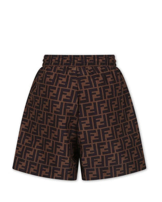 Fendi JMM023-AQTX Logoed Boxer Costume In Nylon