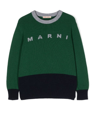 Marni Maglia girocollo con logo M00932-M00QY