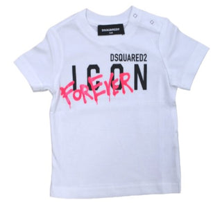 Dsquared2 Crewneck T-shirt with front logo DQ0920-D00MM