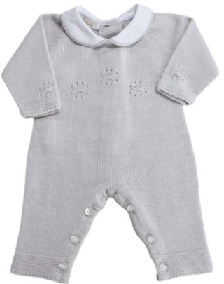 Babydif Footless Romper 7841194 In Wool Blend