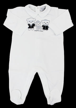 Armani 6knd24 Onesie mit Clips auf der Rückseite