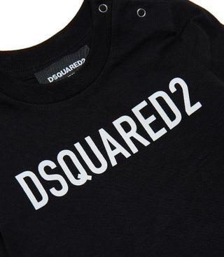 Dsquared2 T-shirt girocollo manica lunga DQ2007-D0A4C