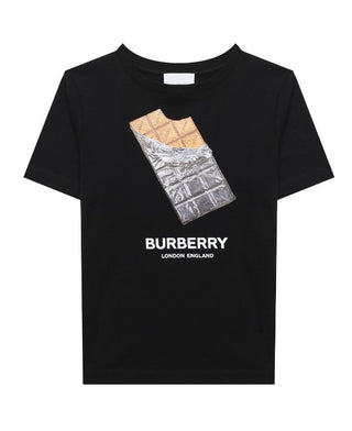 Burberry T-shirt girocollo con stampa 8036902