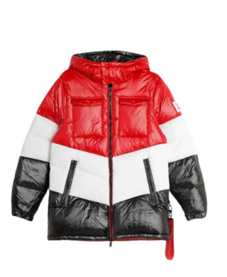 After Label Quilted Jacket 3431O0012 In Polyester For Kids