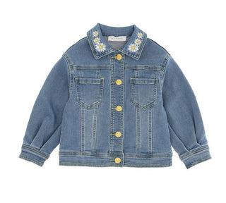 Monnalisa Jacket Jeans Jacket Girl 199100