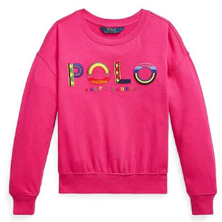 Polo Ralph Lauren Felpa 312901275002 Con Logo Da Bambina