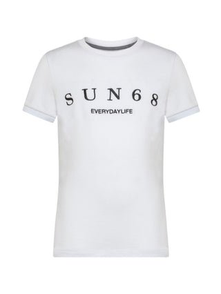 Sun68 Logo T-shirt T42311