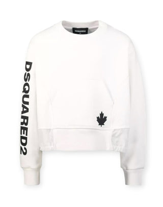 Dsquared2 Sweatshirt GIRL CROP SWEATSHIRT DQ0923