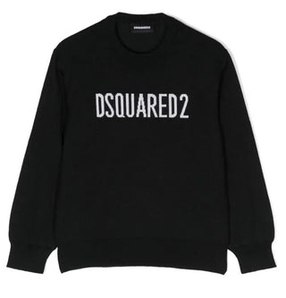 Dsquared2 Crewneck Sweater with Logo DQ1724-D003F