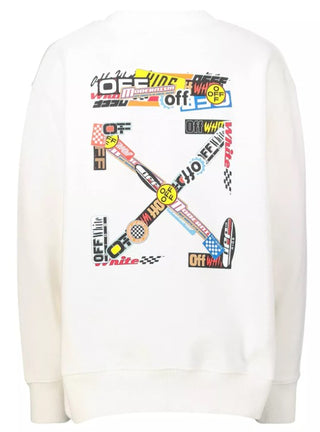 Off-White Felpa girocollo OBBA001S22FLE009