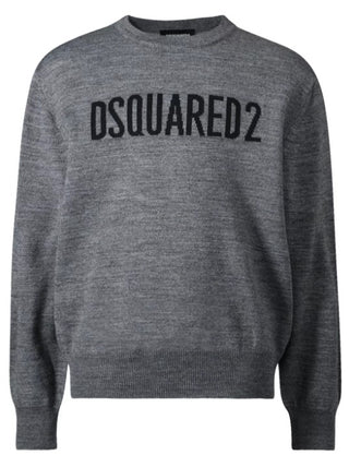 Dsquared2 Crewneck Sweater with Logo DQ1724-D003F