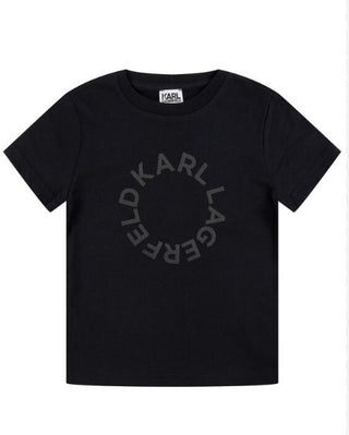 Karl Lagerfeld T-shirt girocollo con stampa Z25203