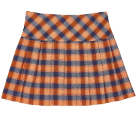 Ermanno Scervino Checked Skirt SFGO005