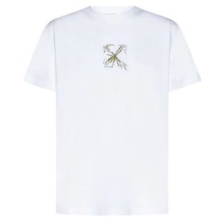 Off-White T-shirt con stampa OMAA027S23JER005