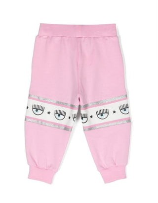 Chiara Ferragni Jogger Pants with Logo 53B400