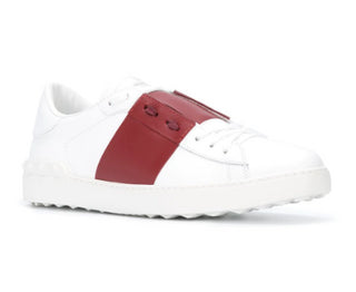 Valentino Garavani Sneakers con banda colorata vy0s0830 con lacci