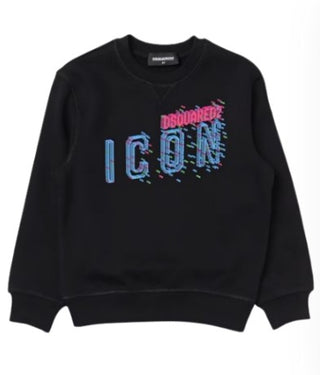 Dsquared2 Crewneck Sweatshirt with Printed Logo DQ2031-D009B