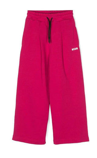 MSGM Pantaloni jogger a palazzo F3MSJGFP028