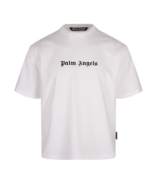 Palm Angels T-shirt Classic Logo PMAA089C99JER0030110 In Cotone